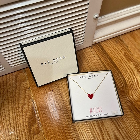 Rae Dunn Valentine’s Heart Necklace - Picture 4 of 4